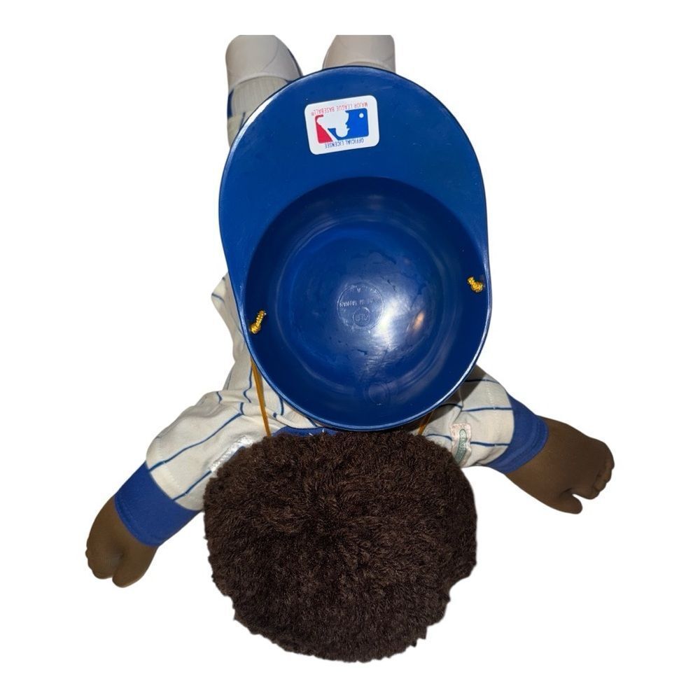 VTG 1984 Cabbage Patch Kids African American Chicago Cubs Doll Red Stamp MLB - Picture 8 of 10